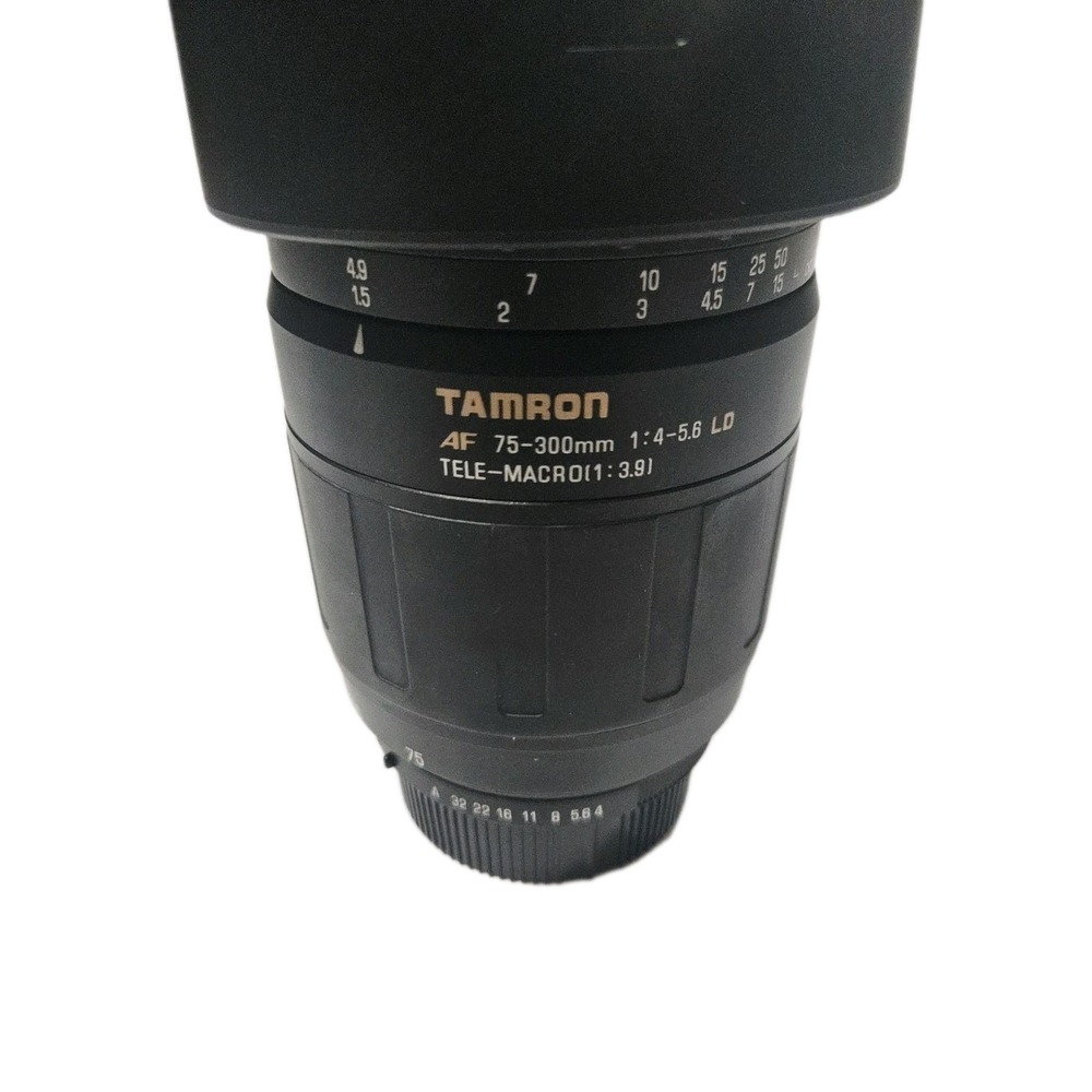 Tamron AF 75-300mm LD Macro Black Camera Lens